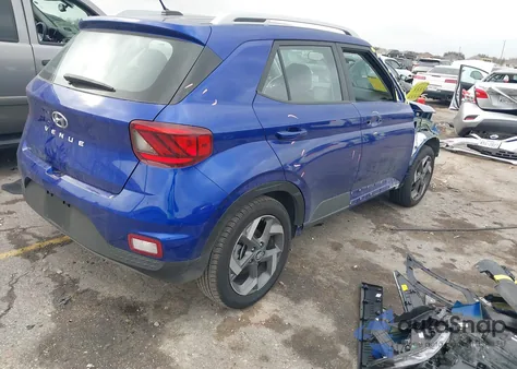 2025 Hyundai Venue Sel из США, поврежденный, VIN KMHRC8A36SU350701